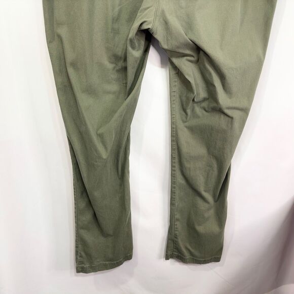 Woman Within Plus Size 26W Jeans Elastic Waist Stretch Pull On Green 487 - Picture 7 of 9